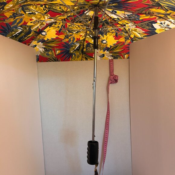🌺 Jones New York Automatic Umbrella | Tropical Floral Print | NEW in Box - Picture 7 of 9